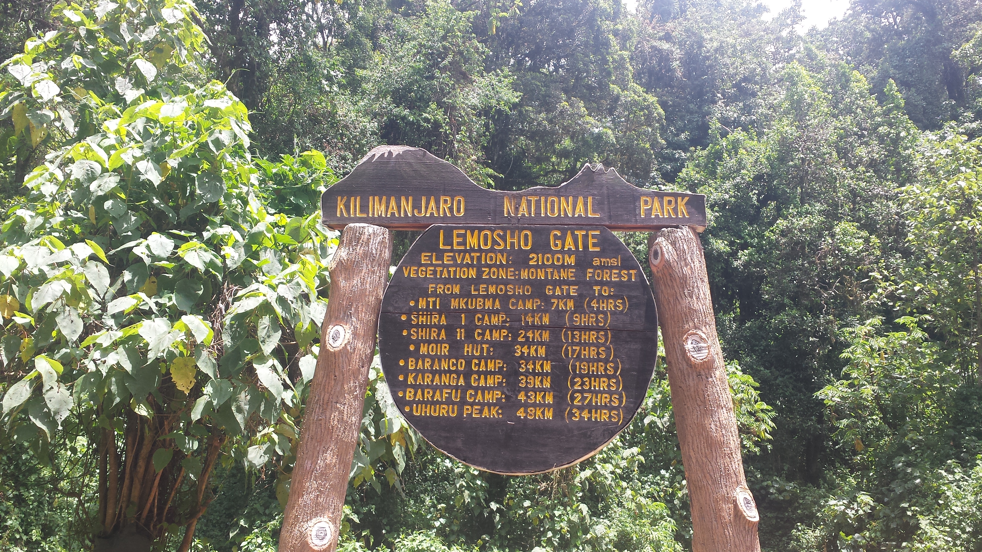 kilimanjaro landscapes route