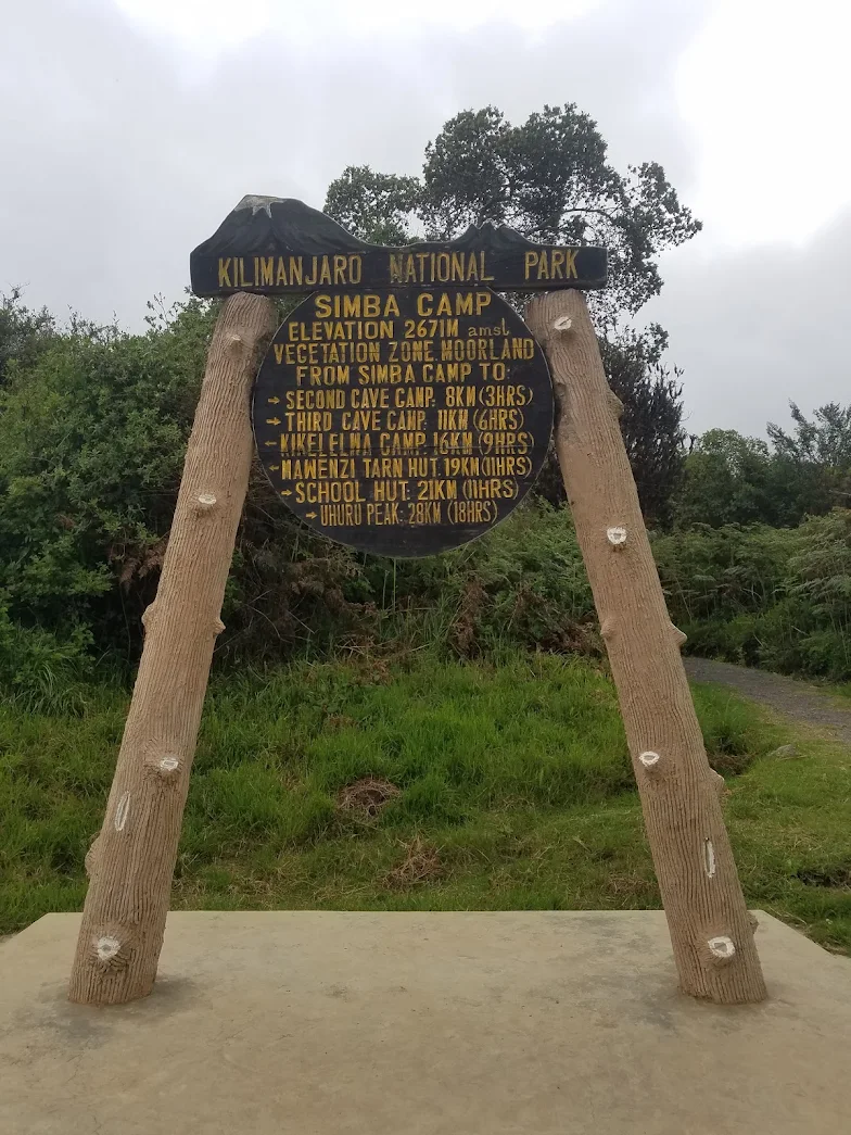 Rongai Gate to Simba Camp
